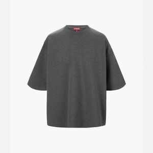 STAUD Gray Capsule Top